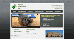 Desktop Screenshot of norfolkspecialties.com